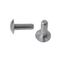 Rebite Maciço Alumínio Lentilha 05 x 16 - 3/16 x 5/8"- (Vendido por Kg)
