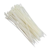 Abraçaderia de nylon branca 2,5 x 200 mm 8628