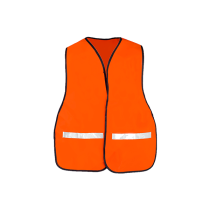 Colete integral laranja/branco WPS1901