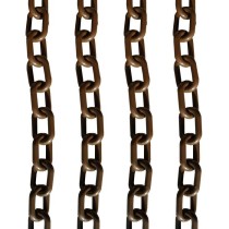 Corrente PVC marrom WPS1922 (venda por metro)