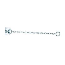 Suporte de parede com corrente 3 x 378 e argola 4 x 29 2018301Z