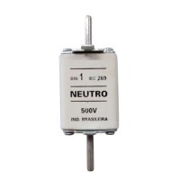 Fusível tipo NH-00 neutro