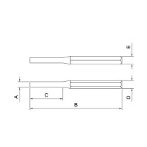Saca pino 4 mm 44471/104