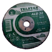 Disco Corte Ferro 75mm P/Serra Pneumatica 3"Pol Telstar Alo