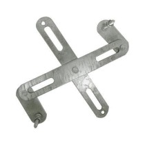 Suporte lustre em cruz com niple Spot