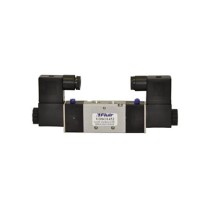 Válvula solenóide dupla 220V 1/4" 5/2 vias VDS01452-E2