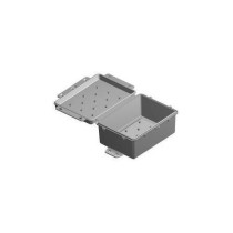 Caixa padrão telecom cinza 7 x 15 x 19 cm
