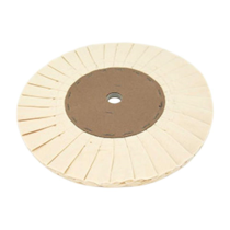 Disco Polimento 250mm Plissado Pano Branco Firme Médio