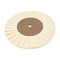 Disco Polimento 300mm Plissado Pano Branco Firme Medio