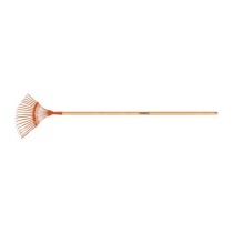 Vassoura palheta fixa 18 dentes cabo de madeira 120 cm 77837/681