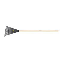 Vassoura palheta PVC18 dentes cabo de madeira 120 cm 77850/684