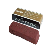 Massa Polir Vermelho 100G Ourives/Ouro Red Rouge PoliMax
