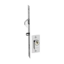 Fechadura para porta de correr Bico de papagaio 410 cromada