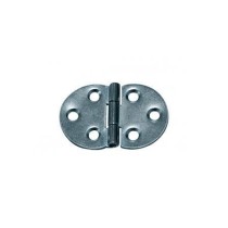 Dobradiça para moveis oval preto 007044000