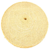 Roda Rebolo Disco Polimento Sisal Agressivo 300x13mm PoliMax