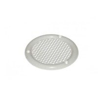 Respiro armário PVC branco 75 mm 0006100001