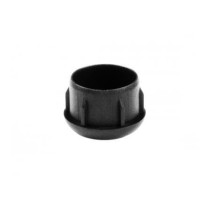 Ponteira PVC interna redonda 1" preta 017005000