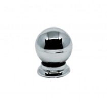 Puxador ABS redondo bola 22 mm cromado 034002019