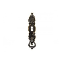 Puxador Colonial alça Napoli para chave 090 mm ouro velho 022007046