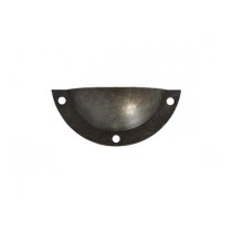 Puxador Colonial concha Parma 095 mm ouro velho 022014046