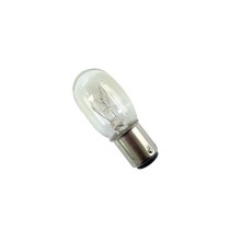 Lâmpada incandescente máquina costura pino 15W 127V