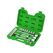 Jogo soquete estriado 1/2" Belzer 20p 3/8" a 1.1/4 204906BR