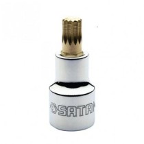 Soquete 1/2" com Bit Mulltidentado Sata 08 mm ST24803SC