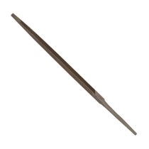 Lima triangular delgada para afiar serrote 4" KF 14106
