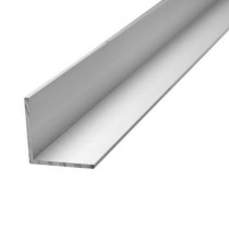 Cantoneira em alumínio 1/2"  x 3 metros