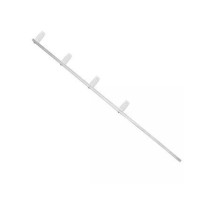 Haste para cerca elétrica alumínio 75 cm 4 isoladores