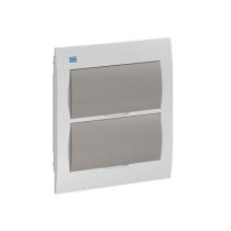 Caixa de distribuição PVC embutir 16DIN QDW02-16FE