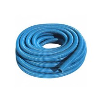 Mangueira espiral azul para piscina 1.1/2" (venda por metro)