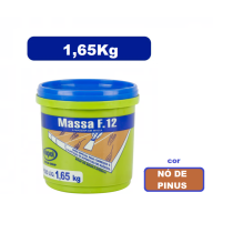Massa F12 Nó Pinus 1,65kg Reparo/Rejunte Madeira Viapol