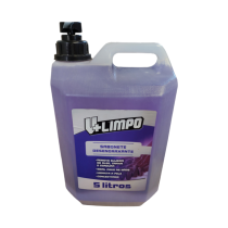 Sabonete Liquido Desengraxante Mãos V+Limpo Hidratante 5,0L