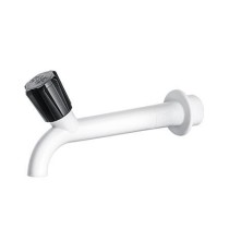 Torneira PVC para tanque branca 10 cm 3/4" 113