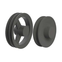 Polia de ferro canal B3 170 mm - 7"