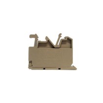 Borne SAK fase bege 4,0 mm com porta fusível 28009