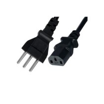 Cabo de força para computador triplo 306-0100 - Importado
