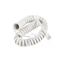 Cabo para telefone RJ11 6 x 4 branco 48.415 - Importado