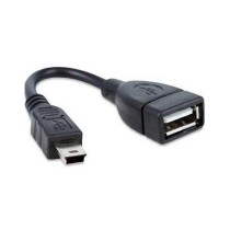 Cabo USB fêmea x mini V3 20 cm 46.685 - Importado