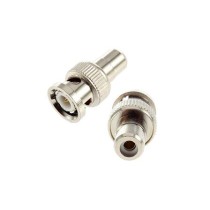 Conector BNC macho x RCA 38.431 - Importado