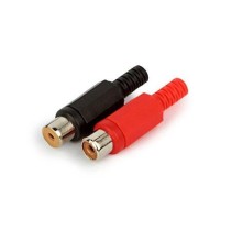 Jack de PVC RCA fêmea azul 24.109 - Importado