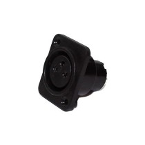 Plug Cannon para painel 3P fêmea 35.268 - Importado