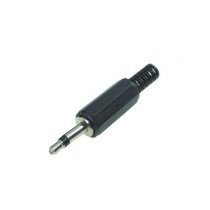 Plug de PVC P-02 stereo vermelho 12.264 - Importado