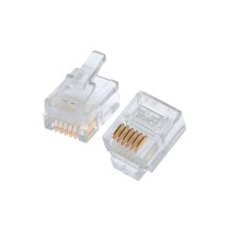 Plug RJ11 6 x 6 48.615 - Importado