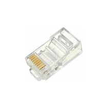 Plug RJ45 8 x 8 simples CAT.5e - Importado