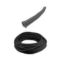 Mangueira para combustível preta lonada 05 x 10 mm (venda por metro)