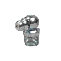 Graxeira curta 1/4" UNF curva 90°