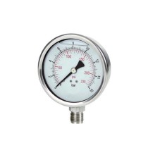 Manômetro para ar comprimido e água glicerinado 900PSI/60BAR
