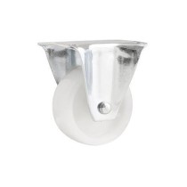 Rodízio branco fixo 3" FLR 310 NN